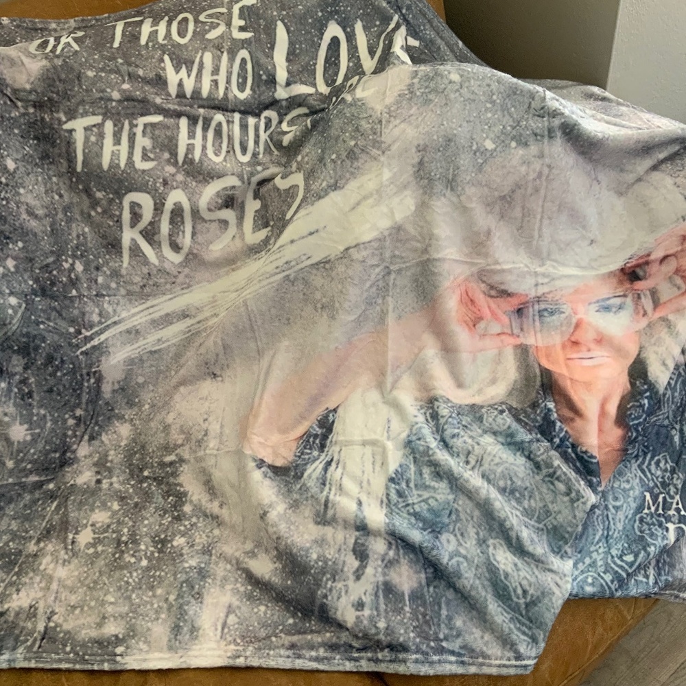 Throw blanket “magnolia pearl”